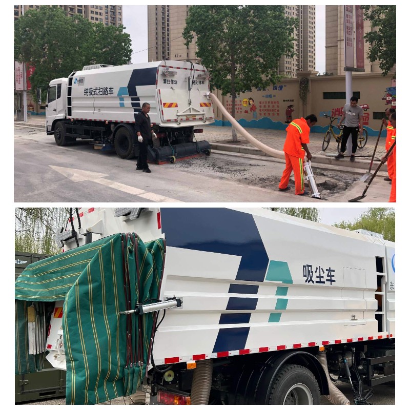 10m³ Road Vacuum Sweeper 10m³ Road Vacuum Sweeper