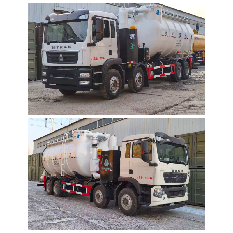 The new energy suction and pressure vehicle The new energy suction and pressure vehicle
