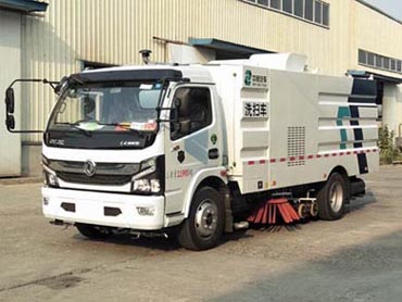 Camion balayeur de rue