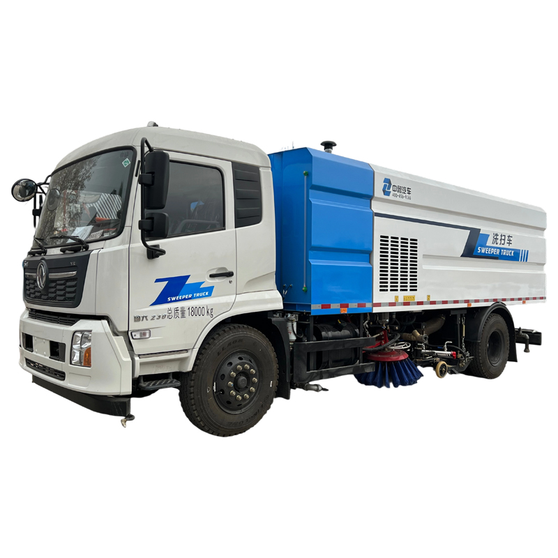 Camion balayeur de rue